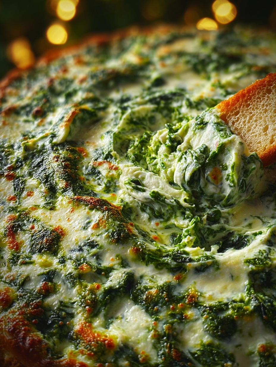 ¡El Único Dip Cremoso Espinacas Posadas que Amarás! 81 ¡El Único Dip Cremoso Espinacas Posadas que Amarás! - Dip Cremoso Espinacas Posadas - un tazón humeante de dip cremoso de espinacas con totopos alrededor