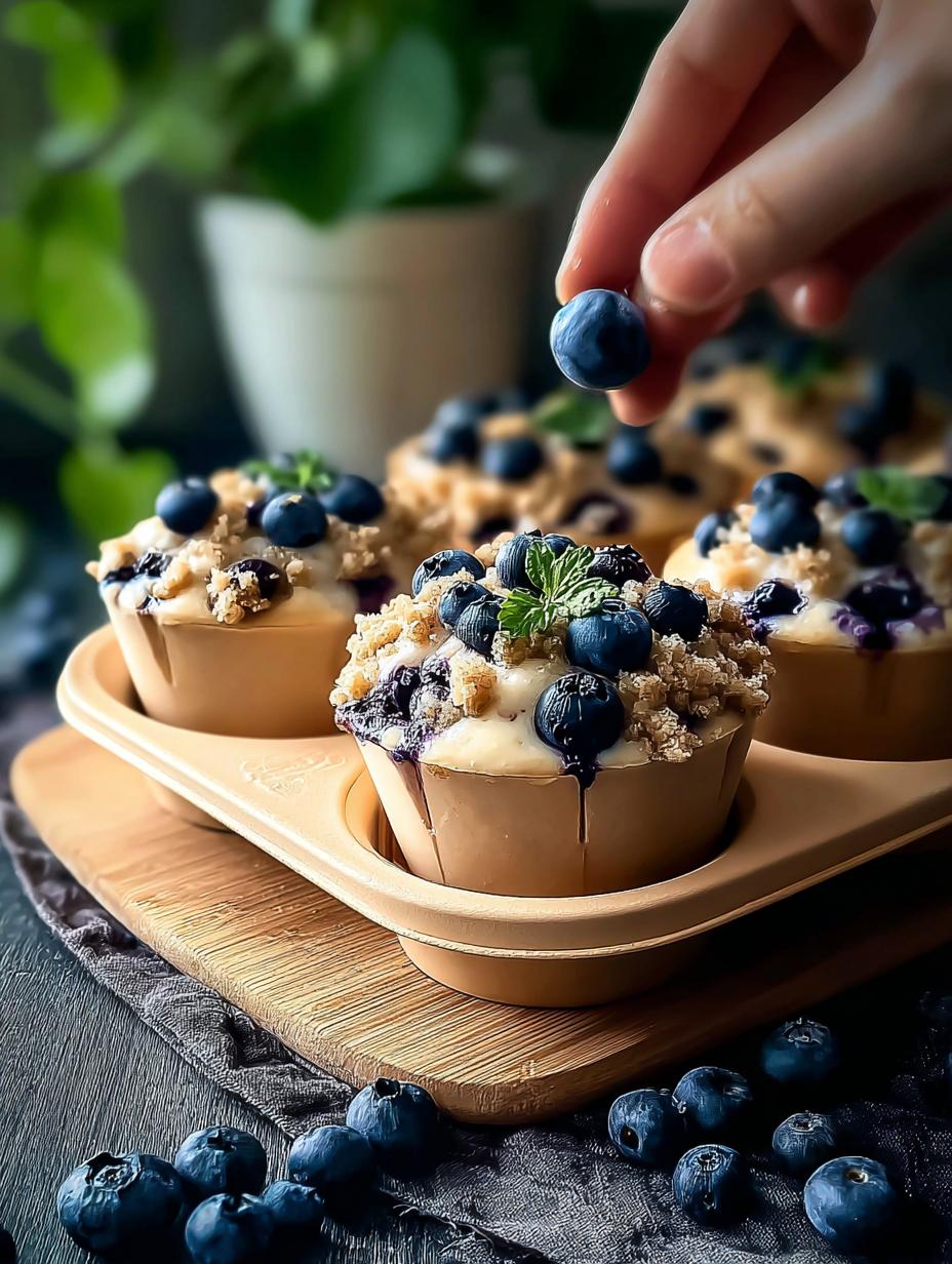 Muffins Clasicos Arandano Cobertura