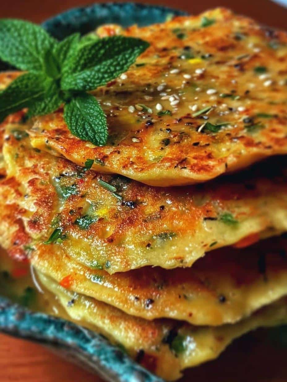 Panqueques Con Verduras