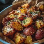 Papas Horno Ajo Parmesano