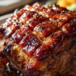 Pierna Cerdo Salsa Ciruela