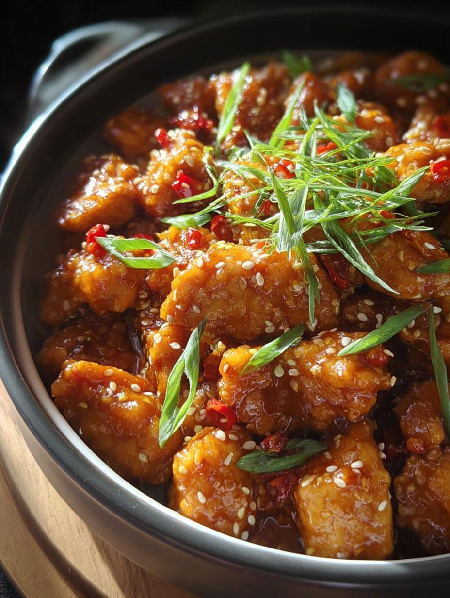 Pollo Dulce Con Chile: 1 Se 73 Pollo Dulce Con Chile: 1 Se - Pollo Dulce Con Chile en olla de cocción lenta con salsa agridulce y picante