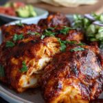 Pollo Enchilado Casero