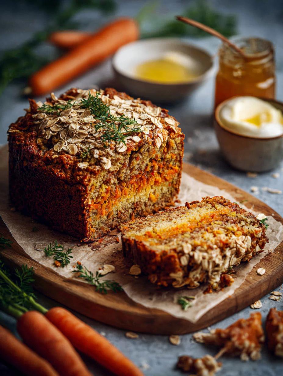 Budin Saludable Zanahoria Avena