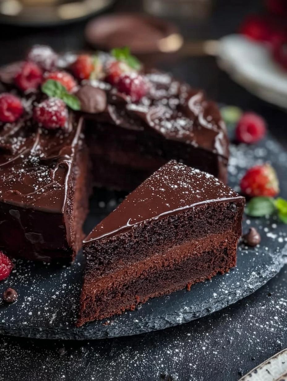 Pastel de Chocolate Sin Harina: El Secreto Delicioso en 15 Minutos - Chocolate Cake Without Flour - main visual representation