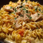 Fideos Cremosos Con Pollo: El Secreto de 1 Delicia Irresistible 73 Fideos Cremosos Con Pollo