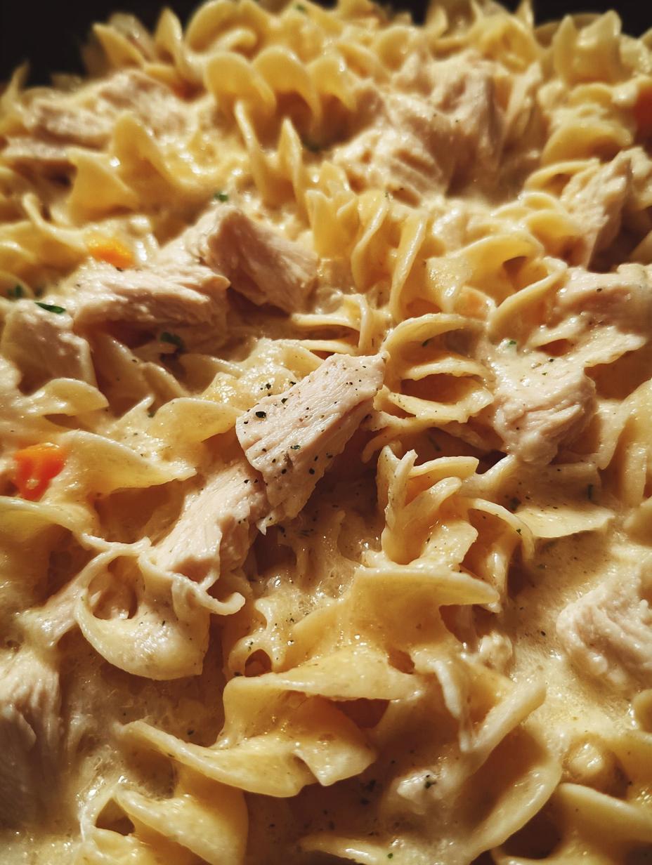 Fideos Cremosos Con Pollo: El Secreto de 1 Delicia Irresistible - Fideos Cremosos Con Pollo - additional detail
