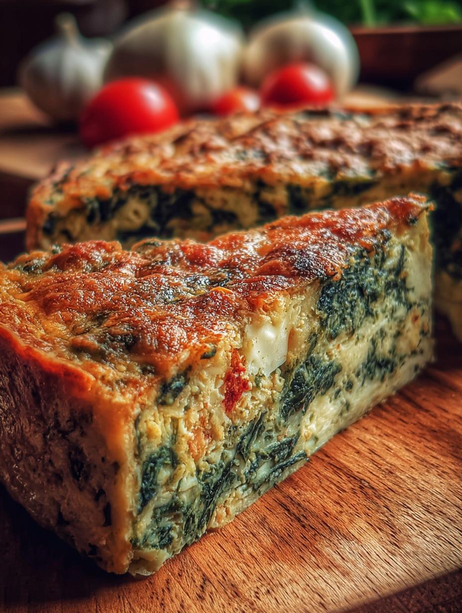 Irresistible Pastel Acelgas Fácil Delicioso recién horneado, con una corteza dorada y un relleno cremoso de acelgas y queso, listo para servir.
