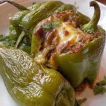 Pimientos Verdes Italianos Rellenos