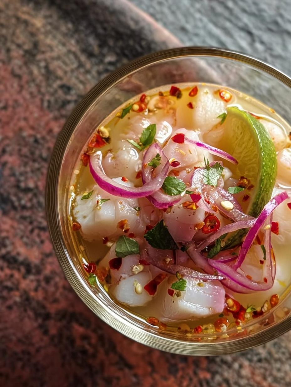Receta Leche Tigre Ceviche: 8 Pasos al Sabor Magistral - Receta Leche Tigre Ceviche - main visual representation