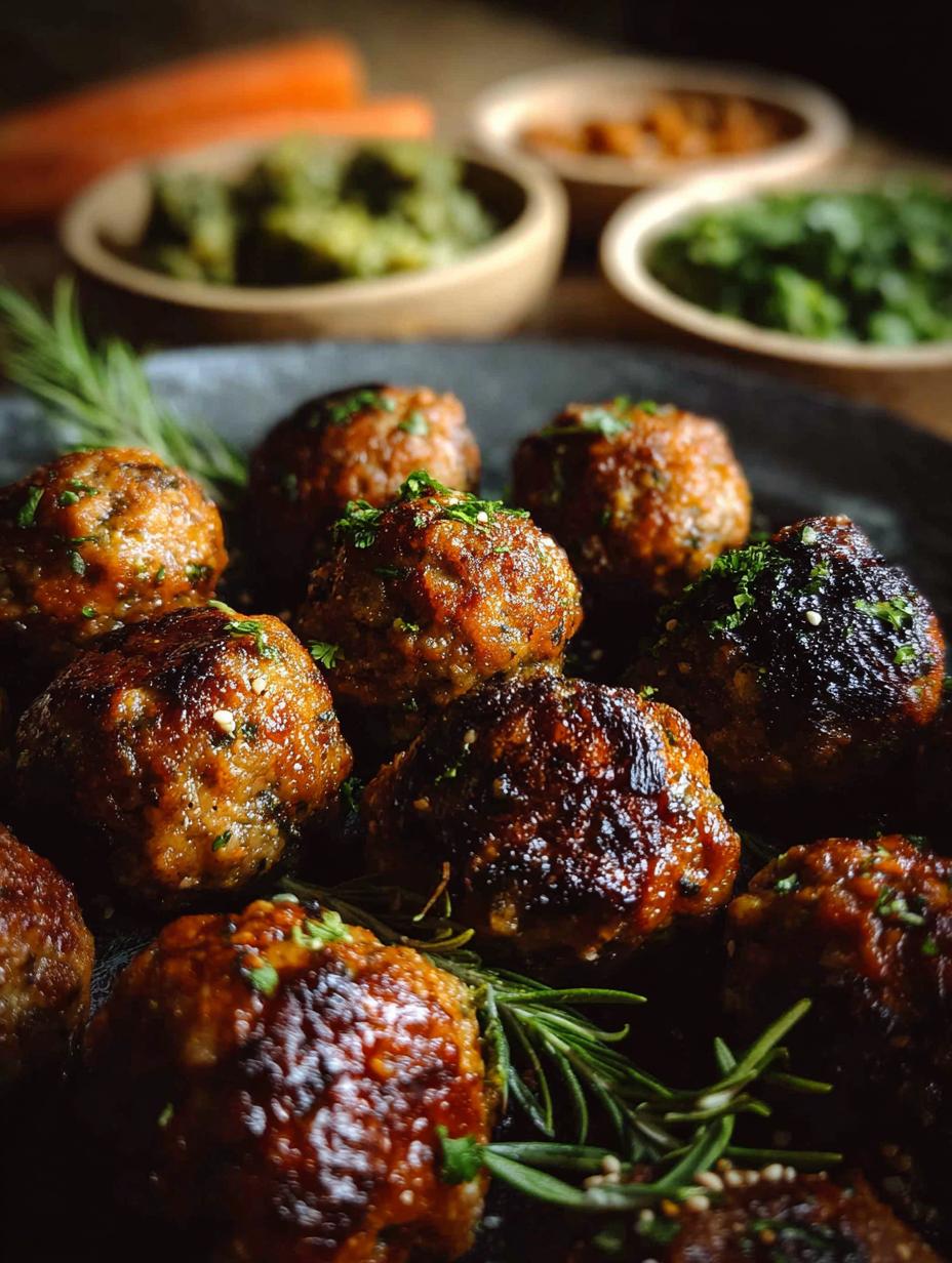 Revolución Albóndiga: ¡9 Secretos Deliciosos! 93 Irresistibles albóndigas maestras en salsa de tomate, listas para servir, representando la Revolución Albóndiga Recetas Maestras