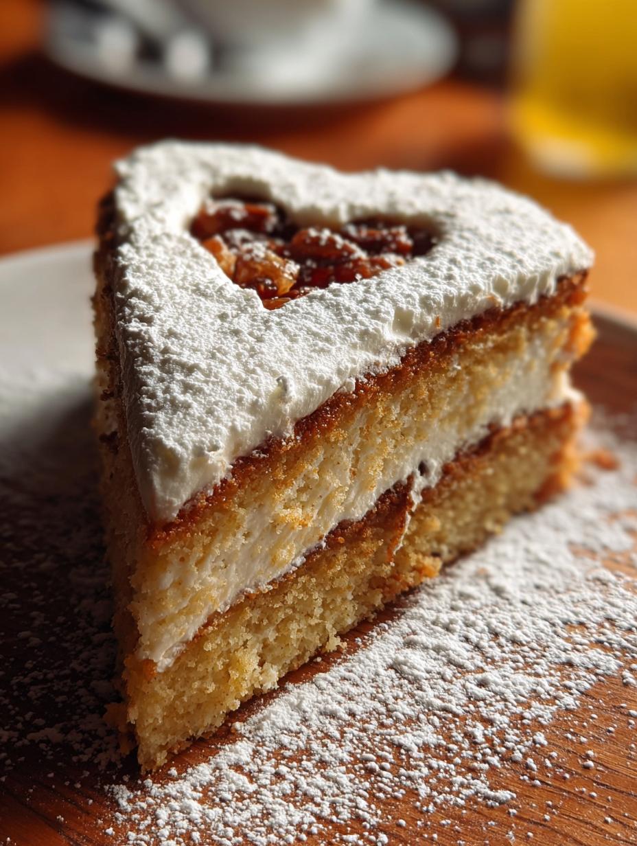 Deleitate Tarta Santiago recién horneada con la Cruz de Santiago espolvoreada con azúcar glas, lista para servir