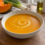 Crema de calabaza y puerro 99 Crema de calabaza y puerro según los ingredientes de la ficha.