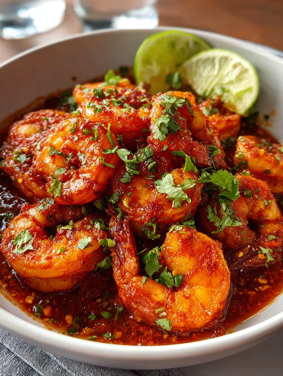 Camarones Diabla: ¡Fatalmente Deliciosos en 35 Minutos! - Camarones Diabla - main visual representation