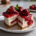 Cheesecake Fresa Sin Horno