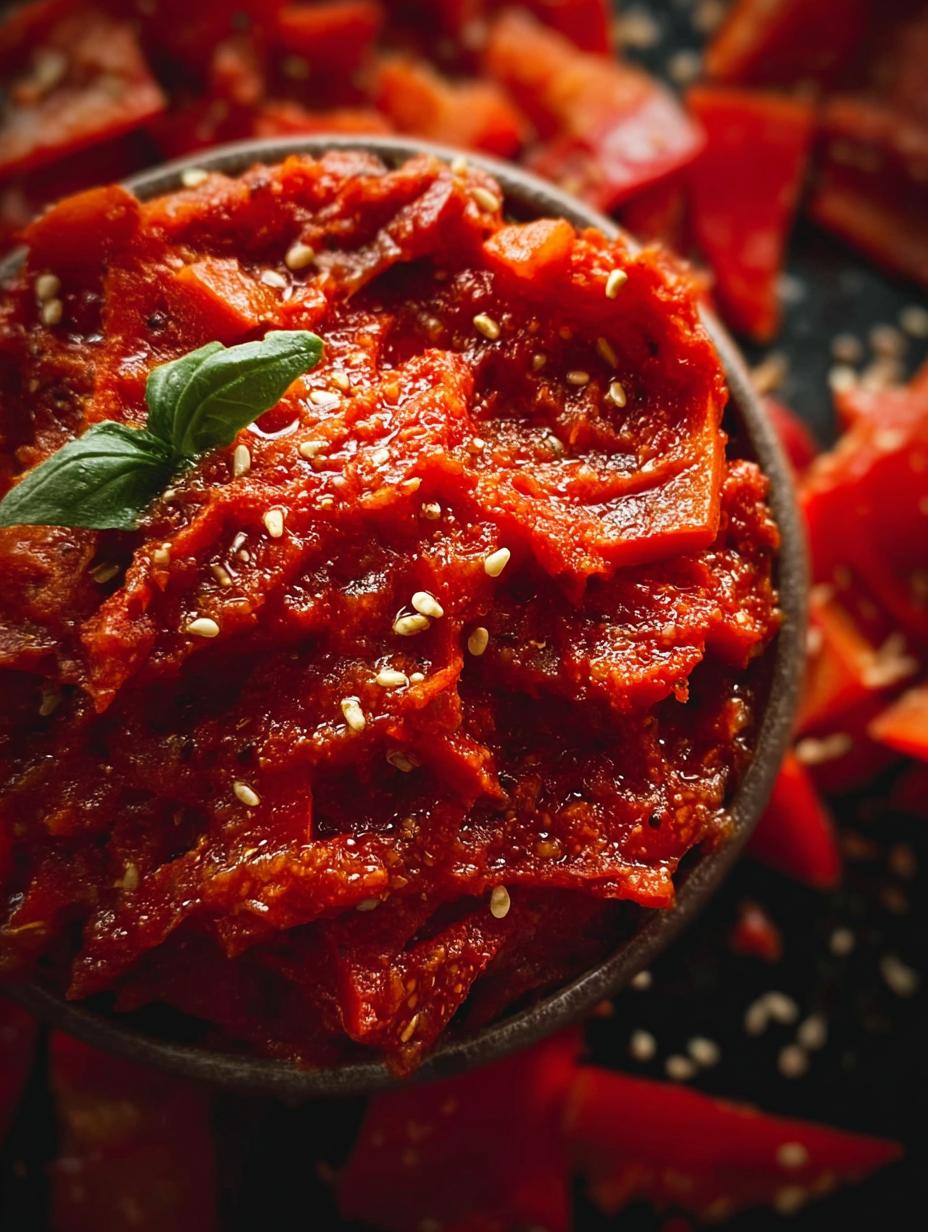 Creamy Bell Pepper Spread: El Secreto Delicioso en 35' - Creamy Bell Pepper Spread - additional detail