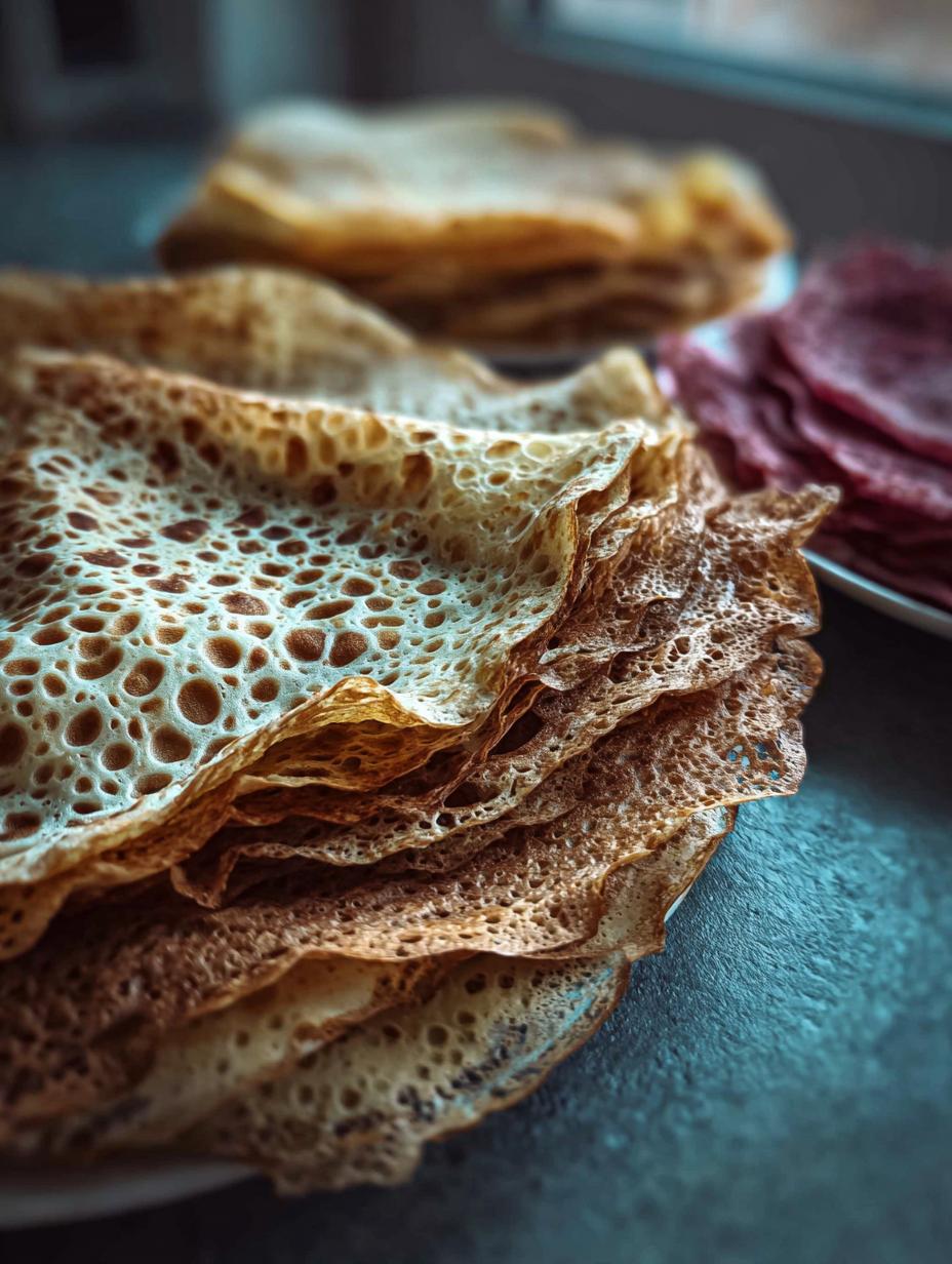 Irresistibles crepas saludables con avena, frutas frescas y miel, perfectas para un desayuno nutritivo y delicioso.