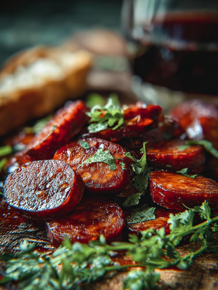Delicioso Chorizo Vino Tinto: Un Clásico Irresistible en 10 Pasos - Delicioso Chorizo Vino Tinto - main visual representation