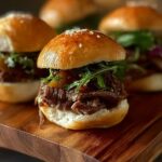 Deslizadores Roast Beef