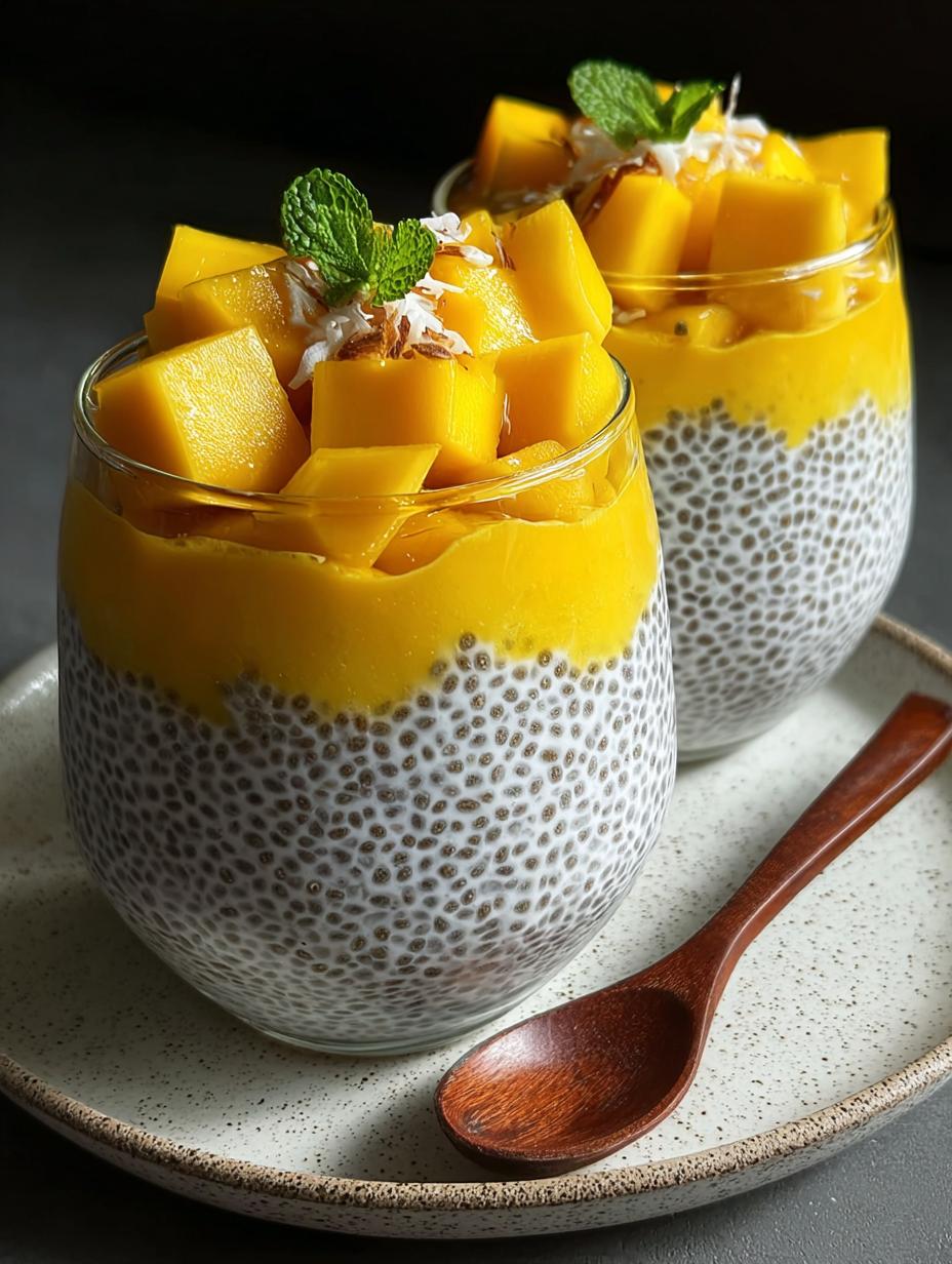 Mango Coconut Chia Seed