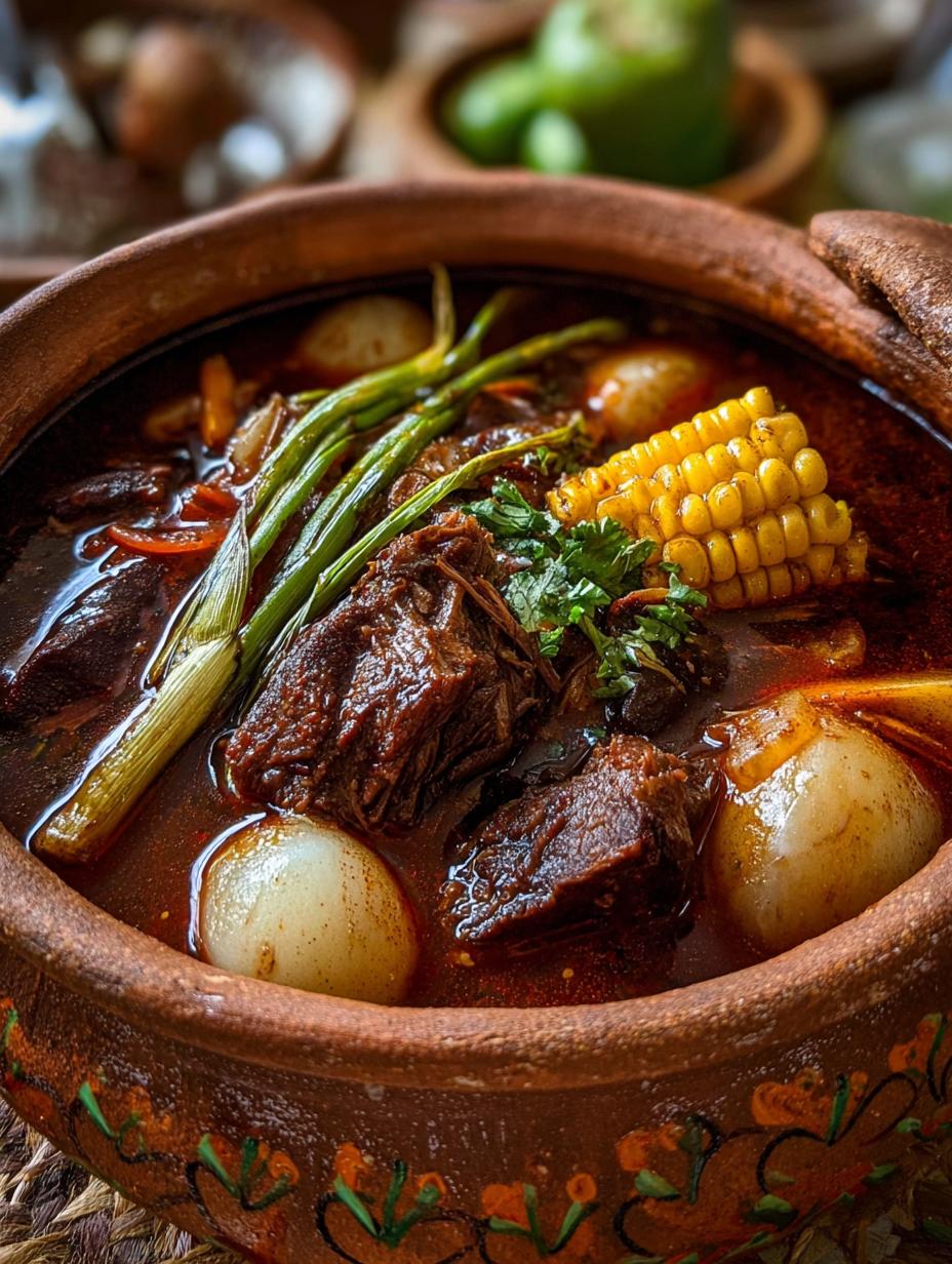 Mole Olla Receta