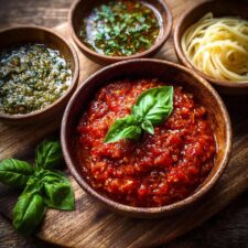 Salsas Italianas Clásicas Recetas: El Sabor Secreto (x6)