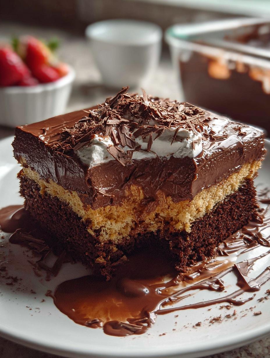 ¡Irresistible Tres Leches Chocolate: 12 porciones! - Tres Leches Chocolate - main visual representation