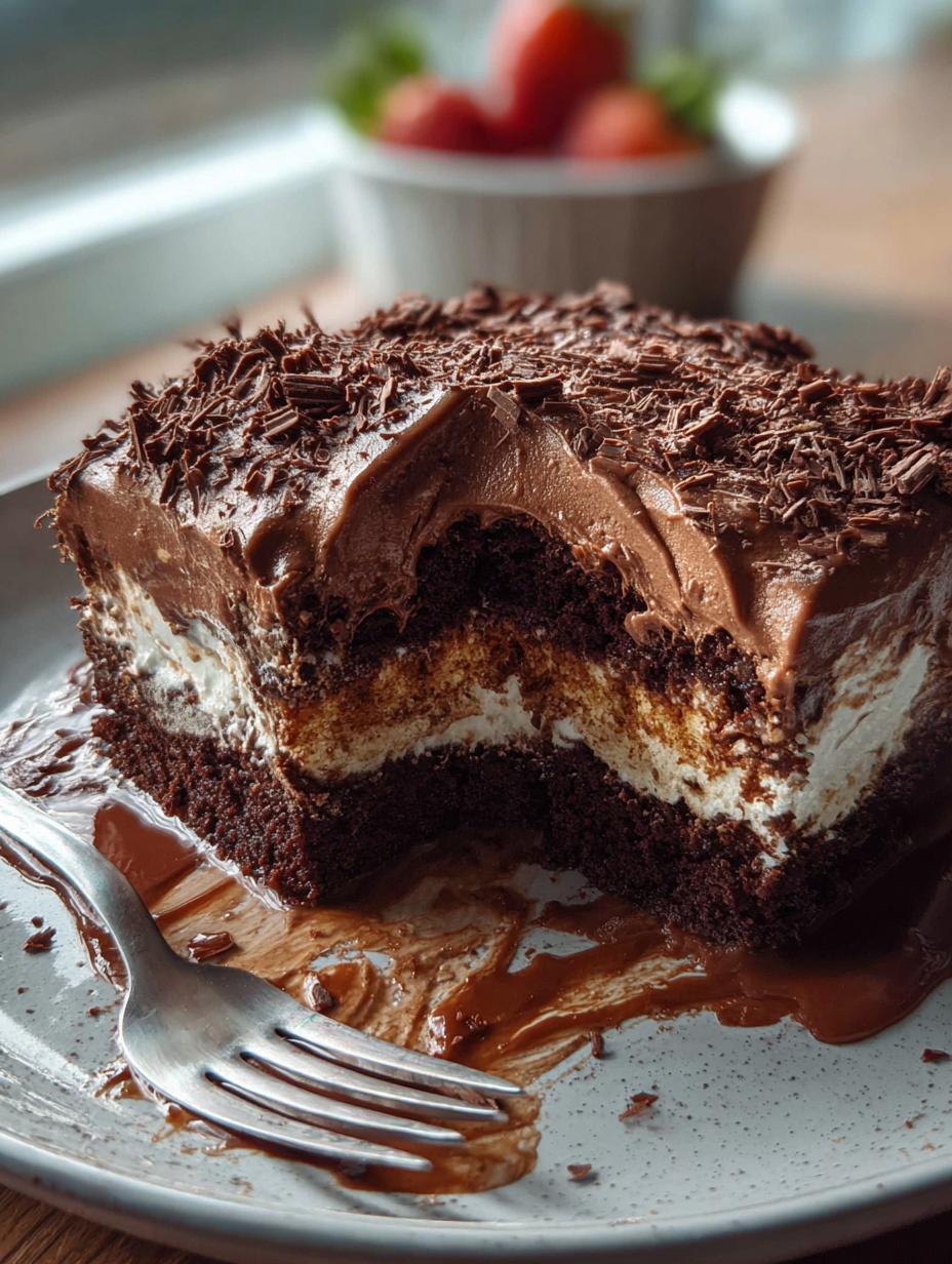 ¡Irresistible Tres Leches Chocolate: 12 porciones! - Tres Leches Chocolate - additional detail